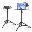 VEVOR Projector Stand Laptop Stand Tripod Adjustable Height from 26.97 to 63 in