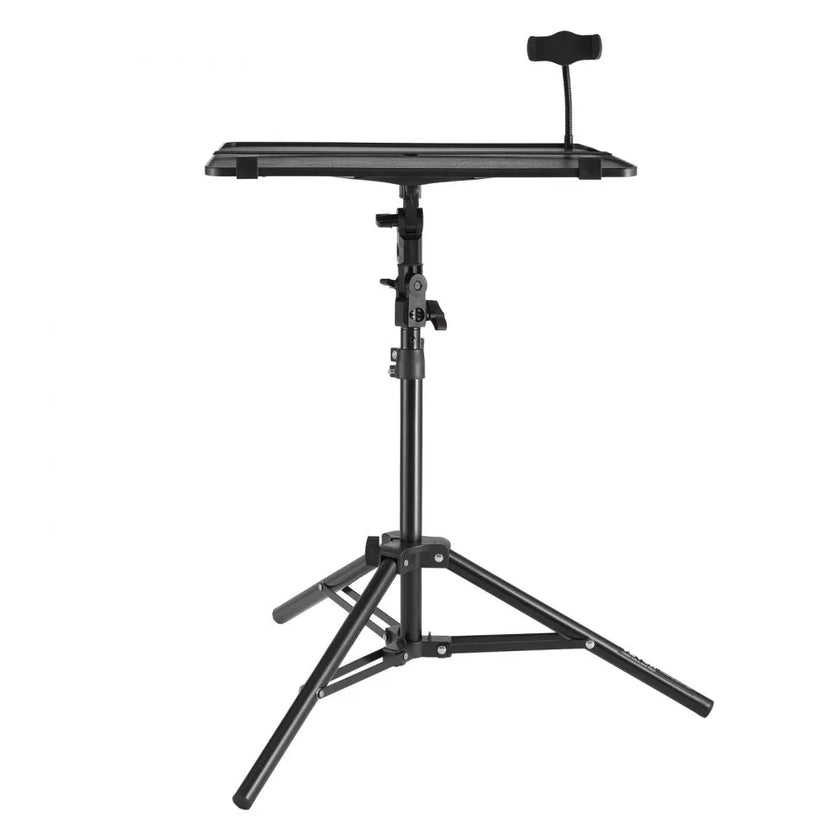 VEVOR Projector Stand Laptop Stand Tripod Adjustable Height from 26.97 to 63 in