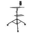 VEVOR Projector Stand with Wheels Laptop Stand Tripod Height from 31.3 to 67.3