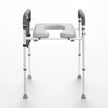 VEVOR Raised Toilet Seat, 7-Position Height Adjustment 19.3