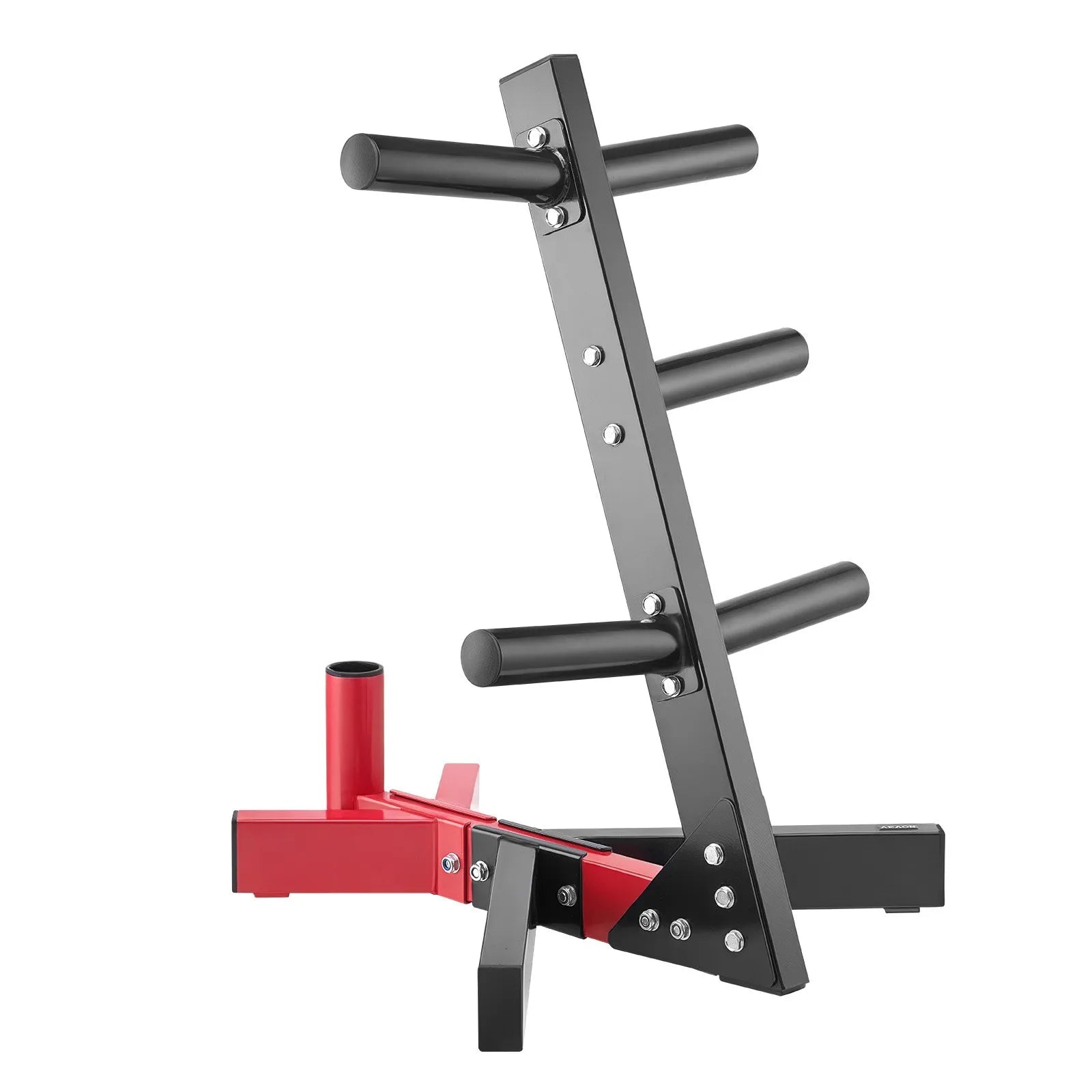 VEVOR Weight Plate Rack Weight Plate Tree Home Gym Barbell Storage Stand 2 inch
