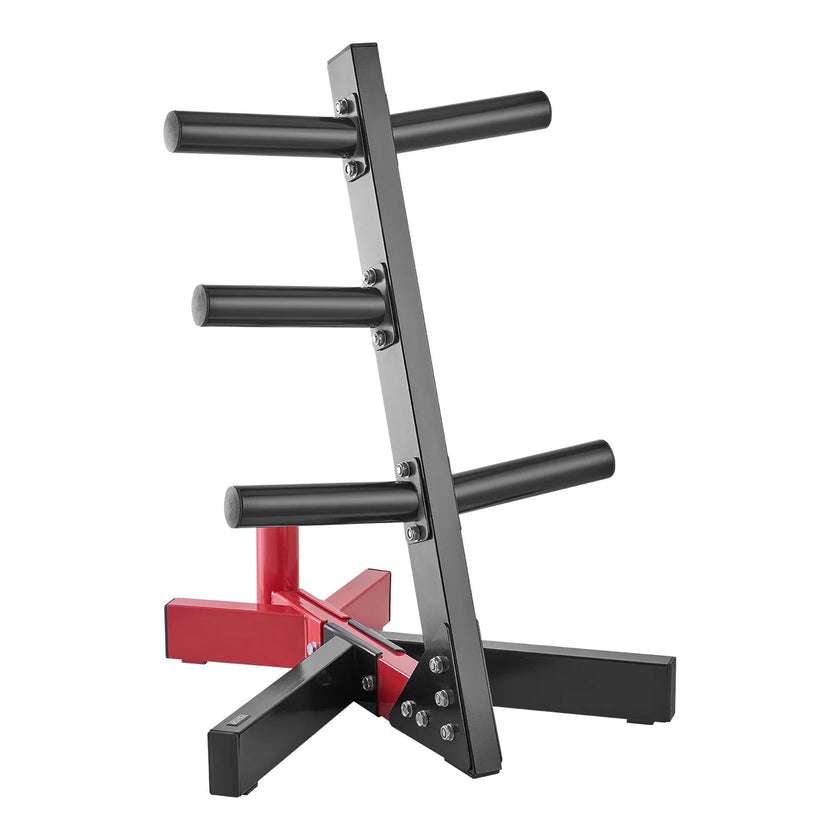 VEVOR Weight Plate Rack Weight Plate Tree Home Gym Barbell Storage Stand 2 inch