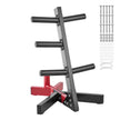 VEVOR Weight Plate Rack Weight Plate Tree Home Gym Barbell Storage Stand 2 inch