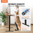 VEVOR Height Adjustable Desk, 47.2