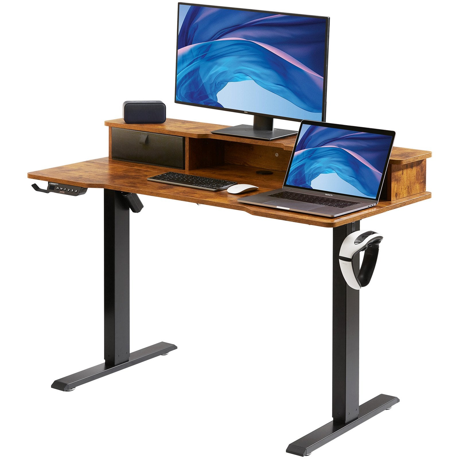 VEVOR Height Adjustable Desk, 47.2