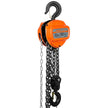 VEVOR Manual Chain Hoist, 3 Ton 6600 lbs Capacity 10 FT Come Along, G80 Galvanized Carbon Steel with Double-Pawl Brake, Auto Chain Leading & 360° Rotation Hook, for Garage Factory Dock