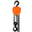 VEVOR Manual Chain Hoist, 3 Ton 6600 lbs Capacity 10 FT Come Along, G80 Galvanized Carbon Steel with Double-Pawl Brake, Auto Chain Leading & 360° Rotation Hook, for Garage Factory Dock