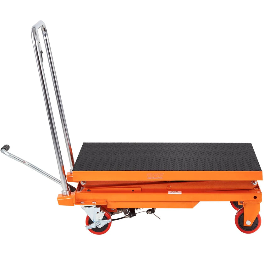VEVOR Hydraulic Lift Table Cart, 330lbs Capacity 50