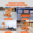 VEVOR Hydraulic Lift Table Cart, 770lbs Capacity 59