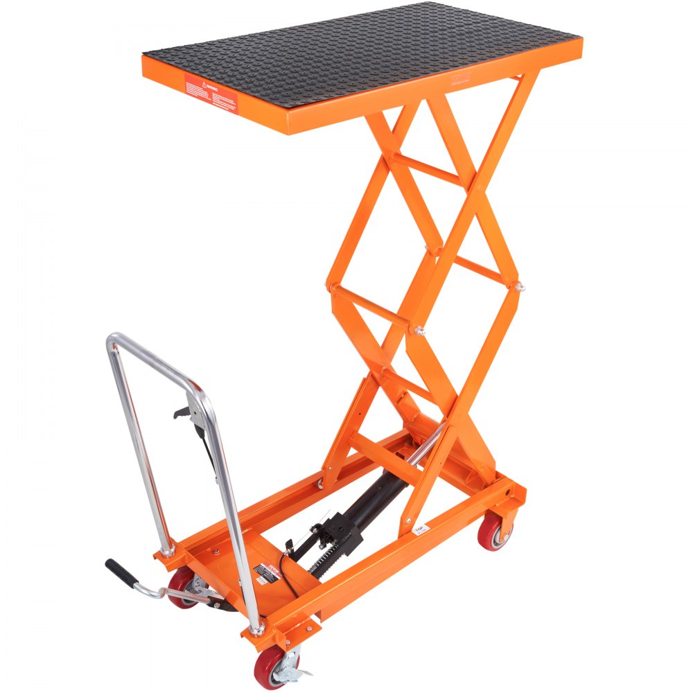 VEVOR Hydraulic Lift Table Cart, 770lbs Capacity 59
