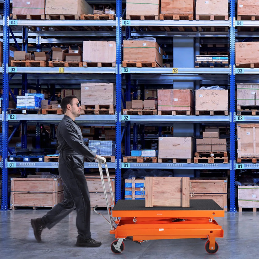 VEVOR Hydraulic Lift Table Cart, 1760lbs Capacity 59