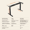 VEVOR Standing Desk Frame Dual Motor, Adjustable 26