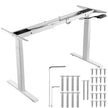 VEVOR Standing Desk Frame Dual Motor, Adjustable 27.6