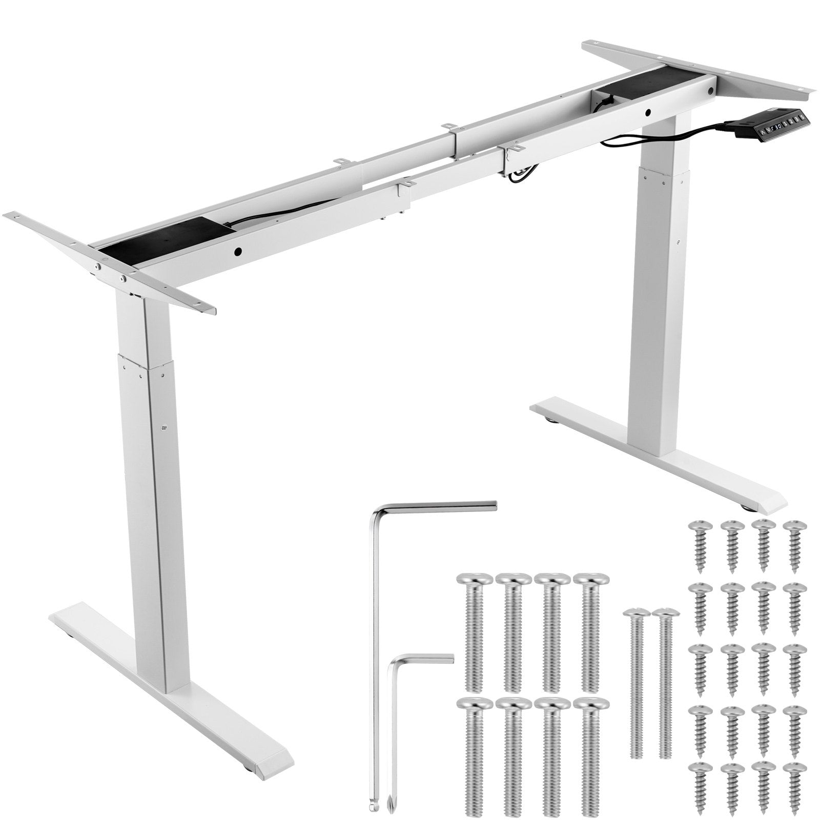 VEVOR Standing Desk Frame Dual Motor, Adjustable 27.6
