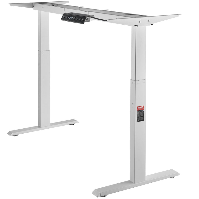 VEVOR Standing Desk Frame Dual Motor, Adjustable 27.6