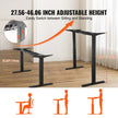 VEVOR Standing Desk Frame Dual Motor, Adjustable 27.6