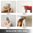 Heavy Duty Shelf Brackets Floating Shelf Bracket 4x5x1.5
