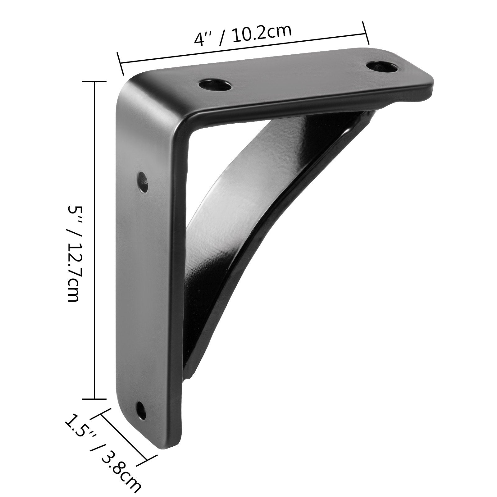 Heavy Duty Shelf Brackets Floating Shelf Bracket 4x5x1.5