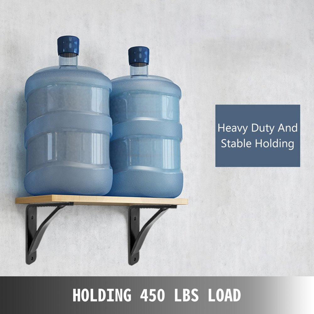 Heavy Duty Shelf Brackets, Floating Shelf Bracket 7x6x2