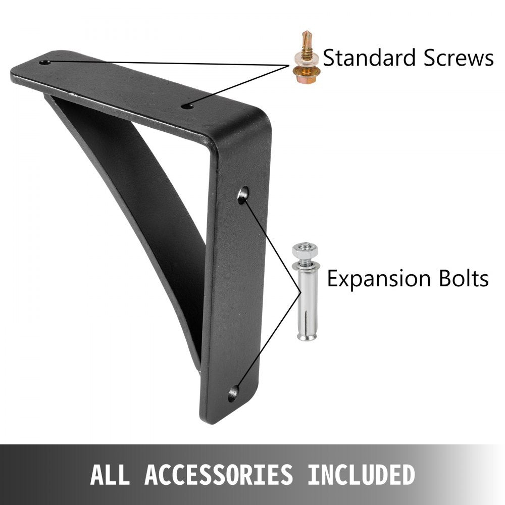 Heavy Duty Shelf Brackets, Floating Shelf Bracket 7x6x2