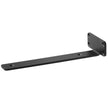 VEVOR Shelf Bracket, 8”L x 4”W x 1.6”H 6 Pcs, Heavy Duty Floating Shelf Brackets, Brackets for Shelves, 5mm Thick Matte Black L Shelf Bracket,Steel Shelving Brackets with 160 lbs Load Capacity