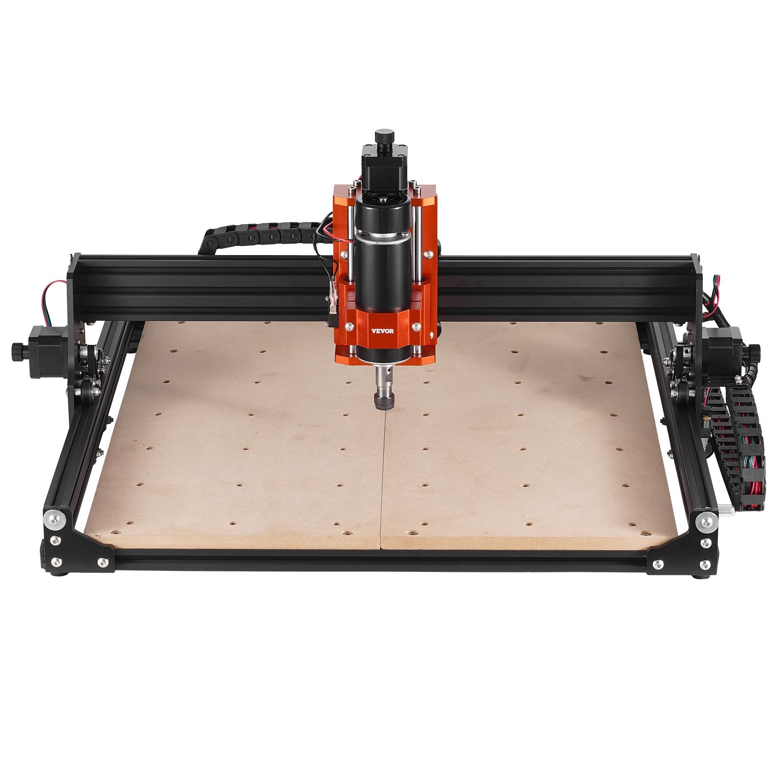 VEVOR CNC Router Machine, 300W, 3 Axis GRBL Control Wood Engraving Carving Milling Machine Kit, 400 x 400 x 75 mm / 15.7 x 15.7 x 2.95 in Working Area 12000 RPM for Wood Acrylic MDF PVC Plastic Foam