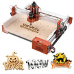 VEVOR CNC Router Machine – 100W Spindle | 4040PRO Linear Rail CNC
