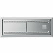VEVOR 25.5x10 inch Fire Pit Pan Stainless Steel Rectangular Fire Pit Pan and Burner, 201 Series SS 90000 BTU Max, Built-in Fire Pit Pan Both for Propane Gas & Natural Gas Suitable for Indoor & Outdoor Use