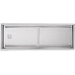 VEVOR Fire Pit Pan Stainless Steel Rectangular Fire Pit Pan and Burner 37.5x14 Inch, Built-in Fire Pit Pan Both for Propane Gas & Natural Gas Suitable for Indoor & Outdoor Use, 150K BTU