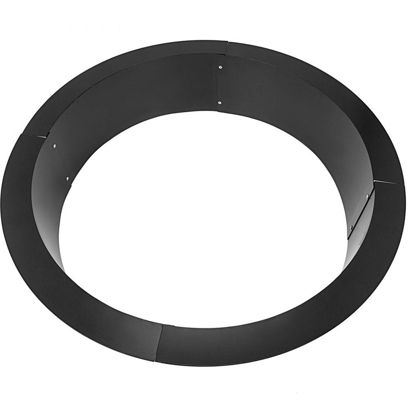 VEVOR 36-Inch Outer/30-Inch Inner Fire Pit Ring, Fire Pit Insert 3.0mm Thick Heavy Duty Solid Steel, Fire Pit Liner DIY Campfire Ring Above or In-Ground for Outdoor