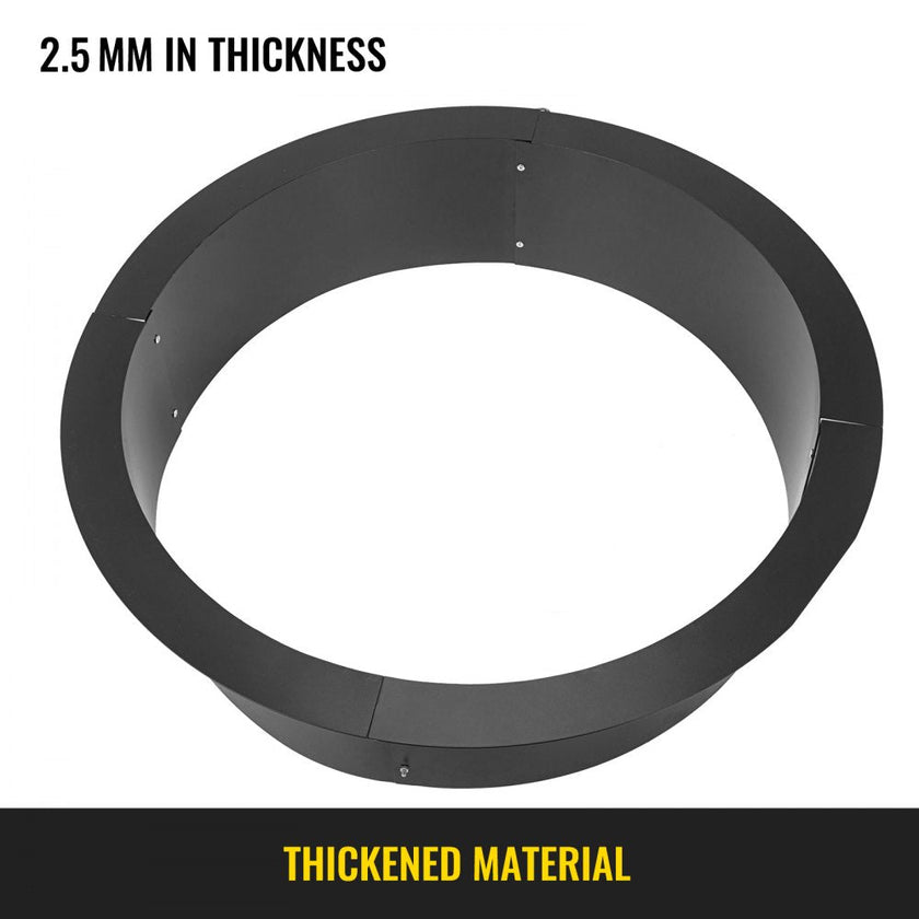 Fire Pit Ring/liner Diy Above Or In-ground 45 Inch Outside X 39 Inch Inside