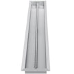 VEVOR Fire Pit Pan 49x8 Inch, Stainless Steel Linear Trough Fire Pit Pan and Burner, Built-in Fire Pit Burner Pan, 90K BTU