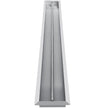 VEVOR Fire Pit Pan 61x8 Inch, Stainless Steel Linear Trough Fire Pit Pan and Burner, Built-in Fire Pit Burner Pan, 110K BTU