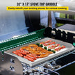 VEVOR Stainless Steel Griddle,32\