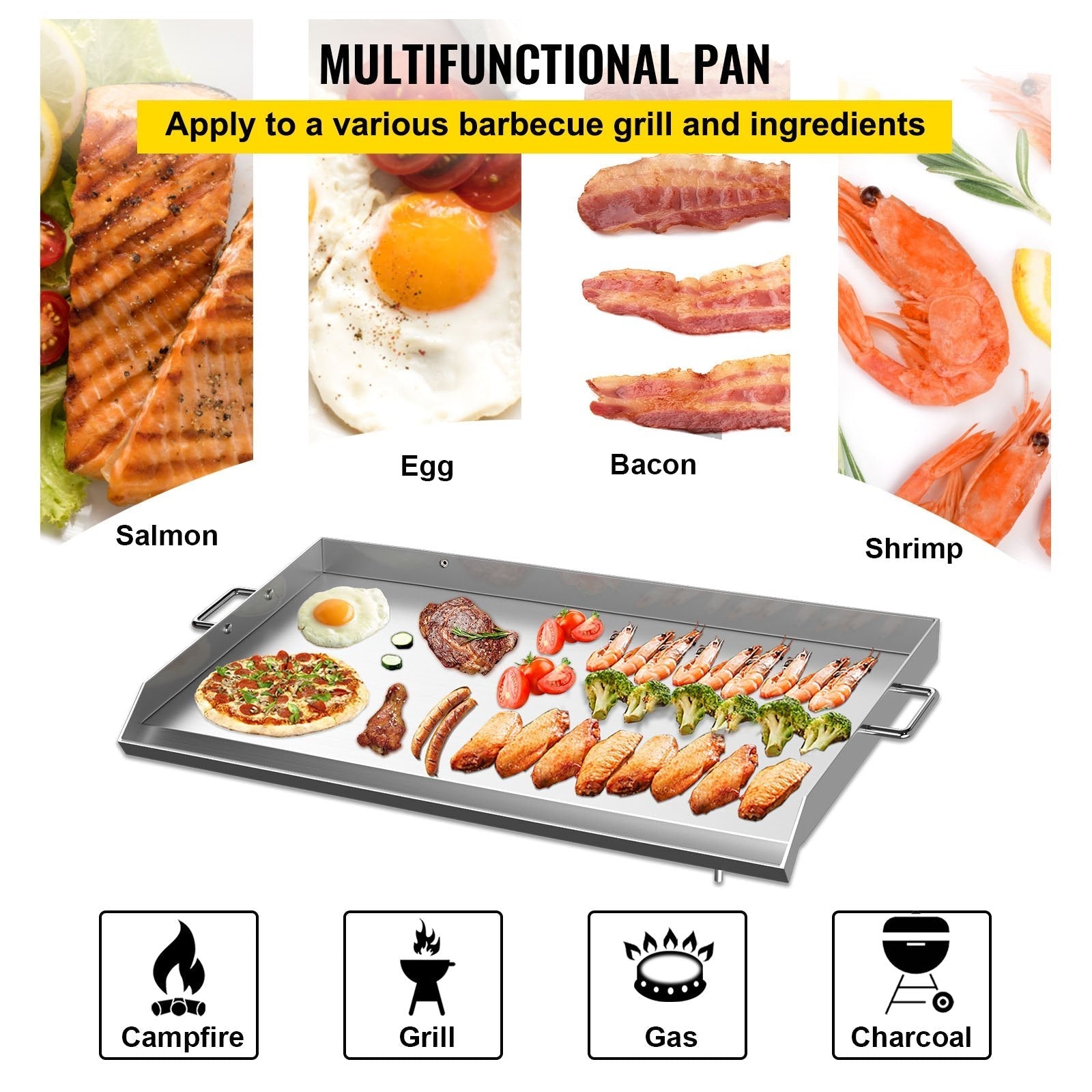 VEVOR Stainless Steel Griddle,32\