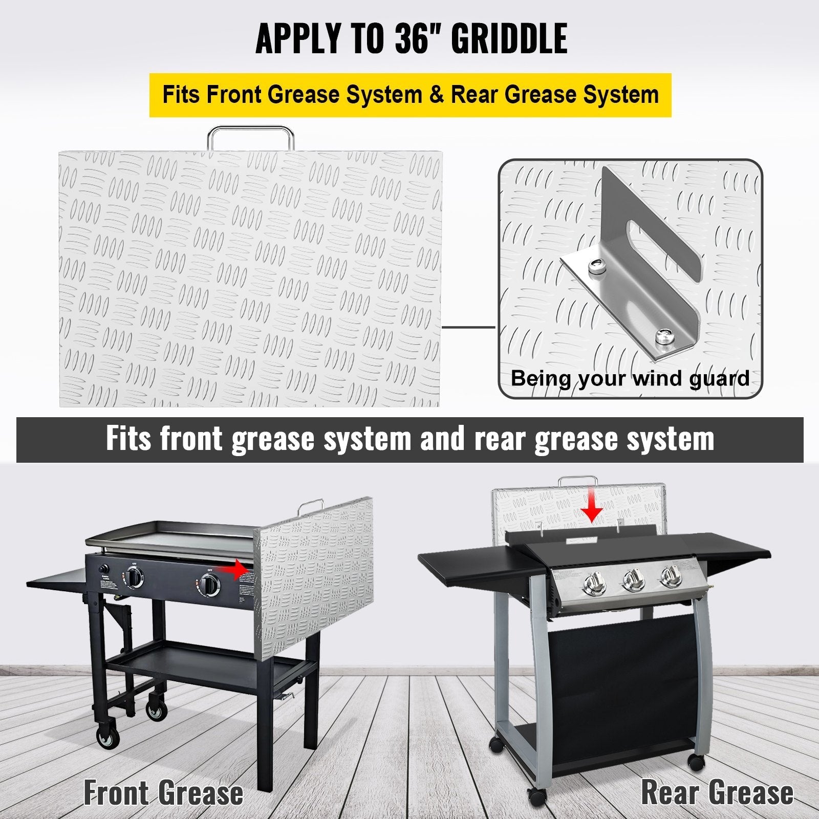 VEVOR Griddle Lid Cover, Work with 36\