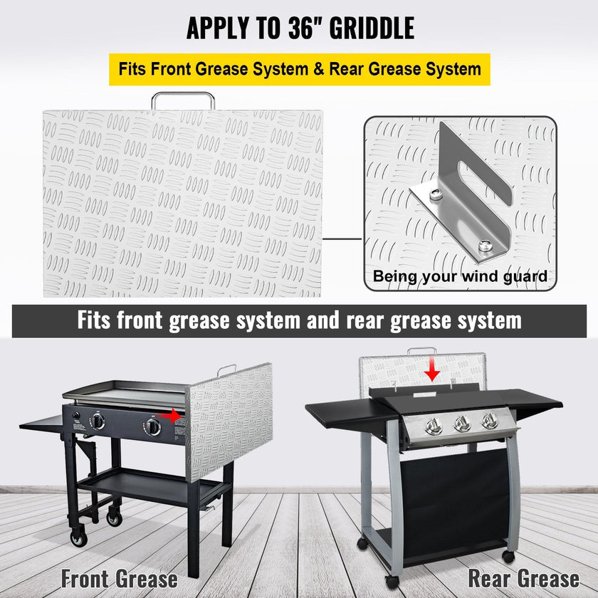 VEVOR Griddle Lid Cover, Work with 36\