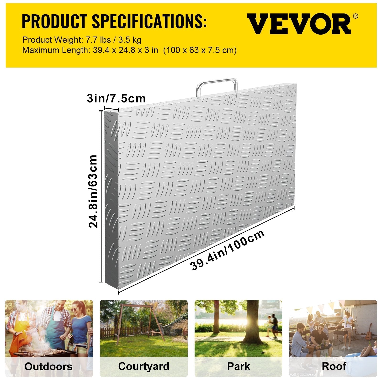 VEVOR Griddle Lid Cover, Work with 36\