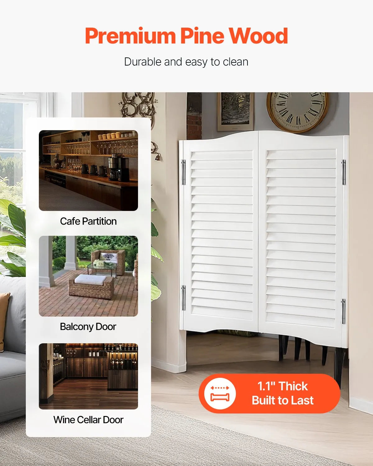 VEVOR Swinging Cafe Doors 36