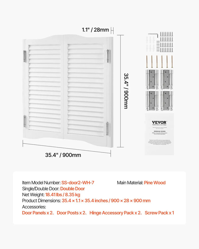 VEVOR Swinging Cafe Doors 36