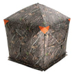 VEVOR Hunting Blind 288° See Through Ground Blind 4 Windows Mesh for 6-7 Person