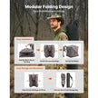 VEVOR Hunting Blind 270° See Through Ground Blind One-Way Mesh for 1-2 Person