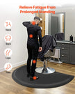 VEVOR Salon Mat for Hair Stylist 3 x 5 FT Semicircle Salon Chair Mat 1/2