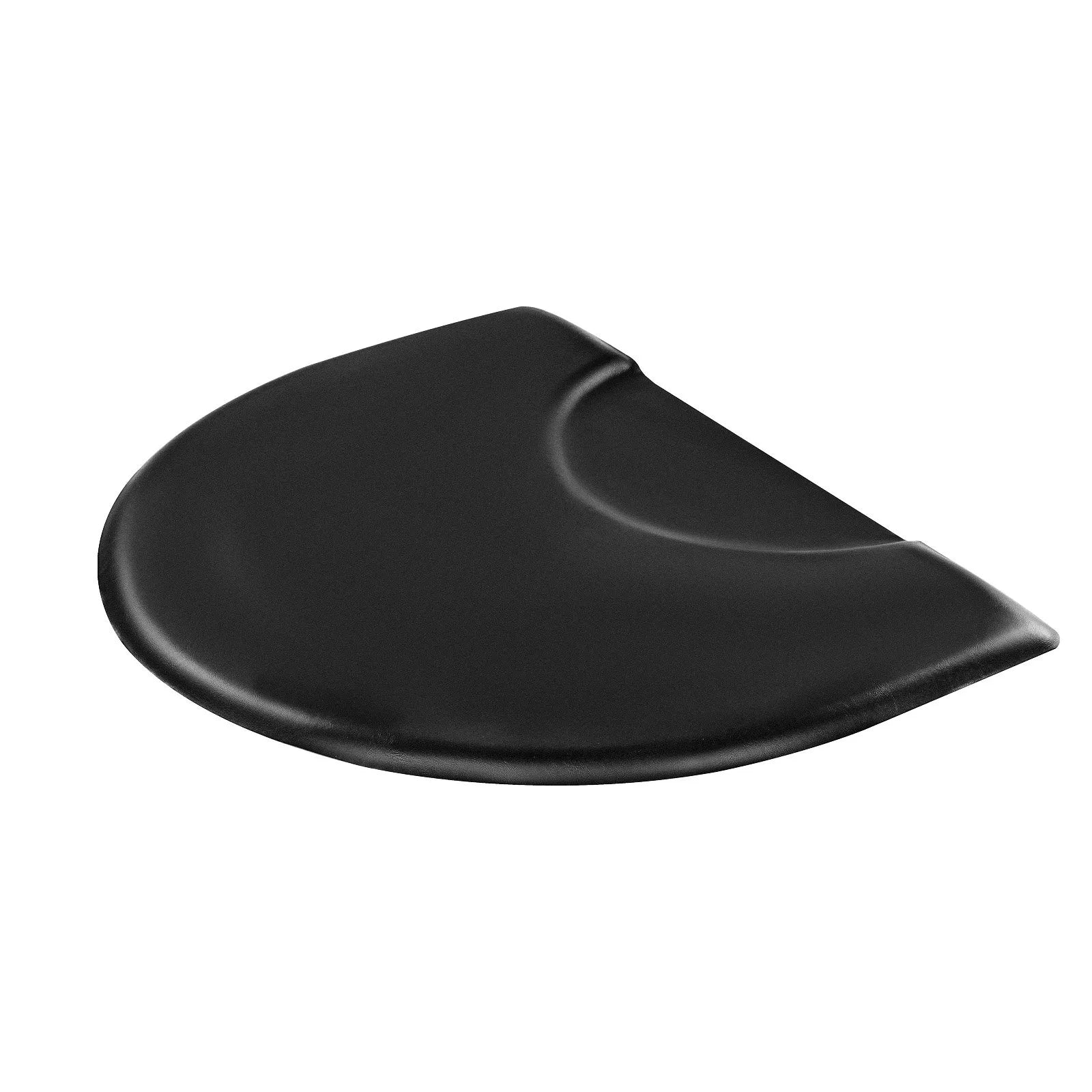 VEVOR Salon Mat for Hair Stylist 3 x 4 FT Semicircle Salon Chair Mat 1-inch Thick