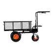 VEVOR Electric Utility Cart 500lbs Capacity Power Wagon 36V 432W Wheelbarrow