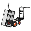 VEVOR Electric Utility Cart 500lbs Capacity Power Wagon 36V 432W Wheelbarrow