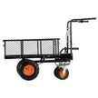 VEVOR Electric Utility Cart 660lbs Capacity Power Wagon 36V 432W Wheelbarrow