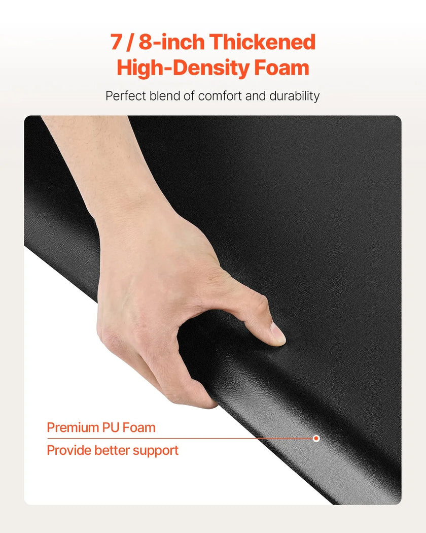 VEVOR Salon Mat for Hair Stylist 3 x 5 FT Rectangle Salon Chair Mat 7/8