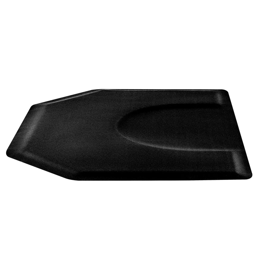 VEVOR Salon Mat for Hair Stylist 4 x 5 FT Hexagon Salon Chair Mat 1/2-inch Thick
