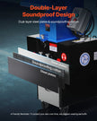 VEVOR Plastic Shredder Crusher 2.2KW Granulator Recycling Machine 220V 3-Phase